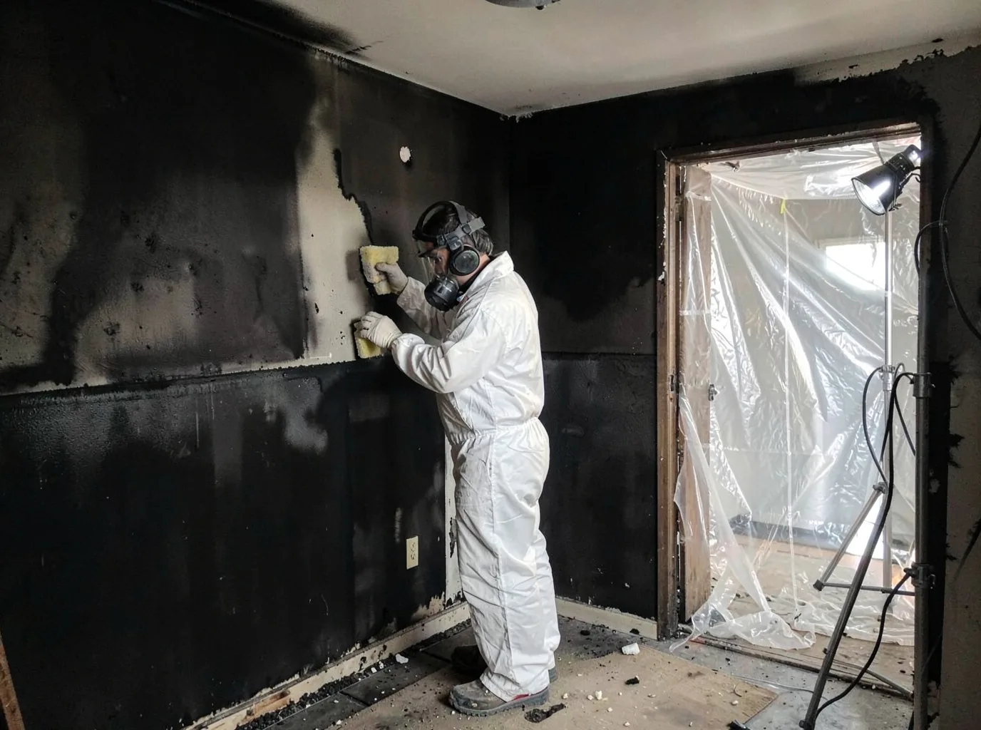 Fire Damage Restoration company in Reinholds, PA
